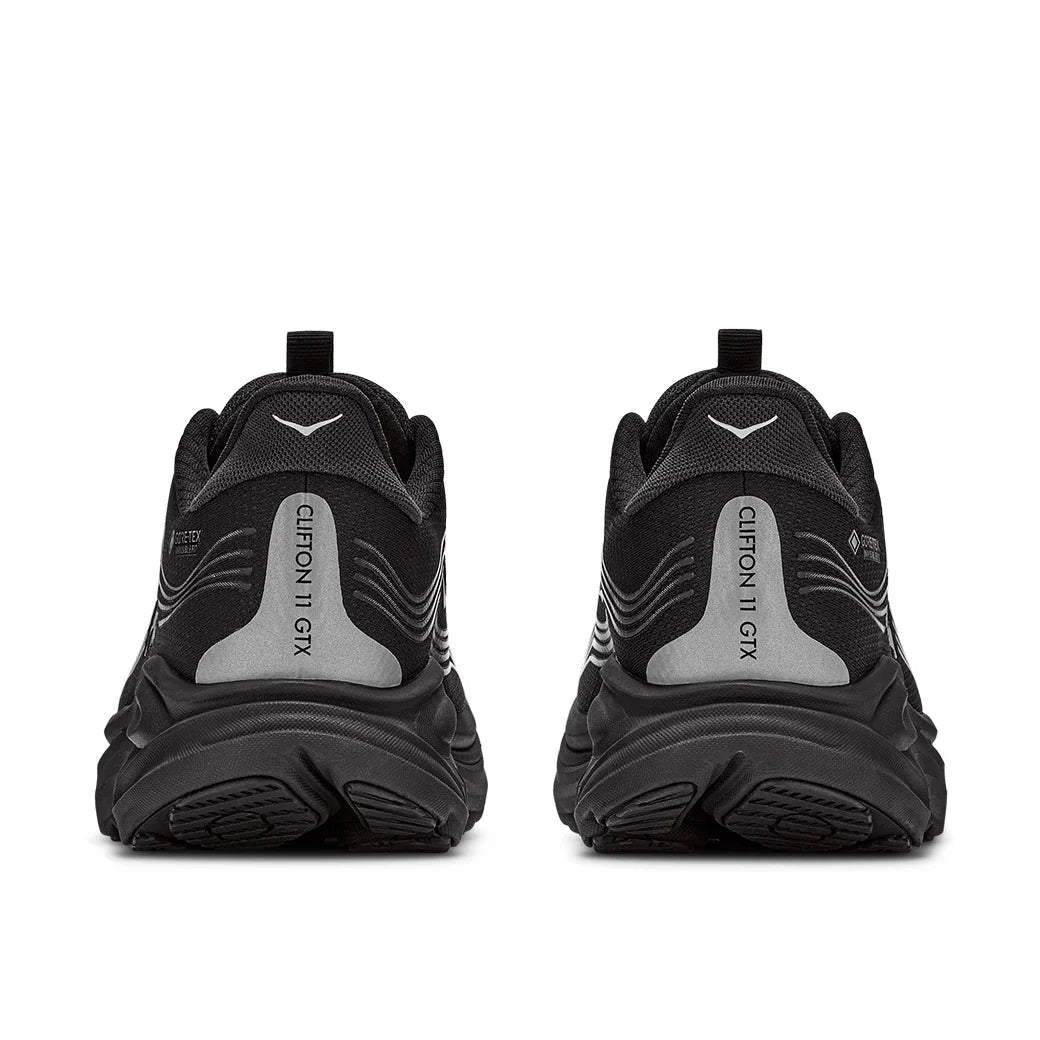 Hoka Clifton 11 GTX Trail Shoe Men - Black/Black