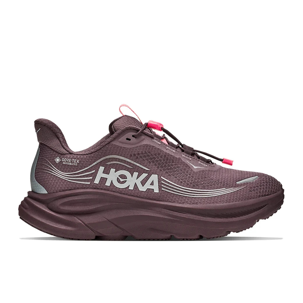 Hoka Clifton 11 GTX Trail Shoe Women - Smoky Quartz/Deep Mauve