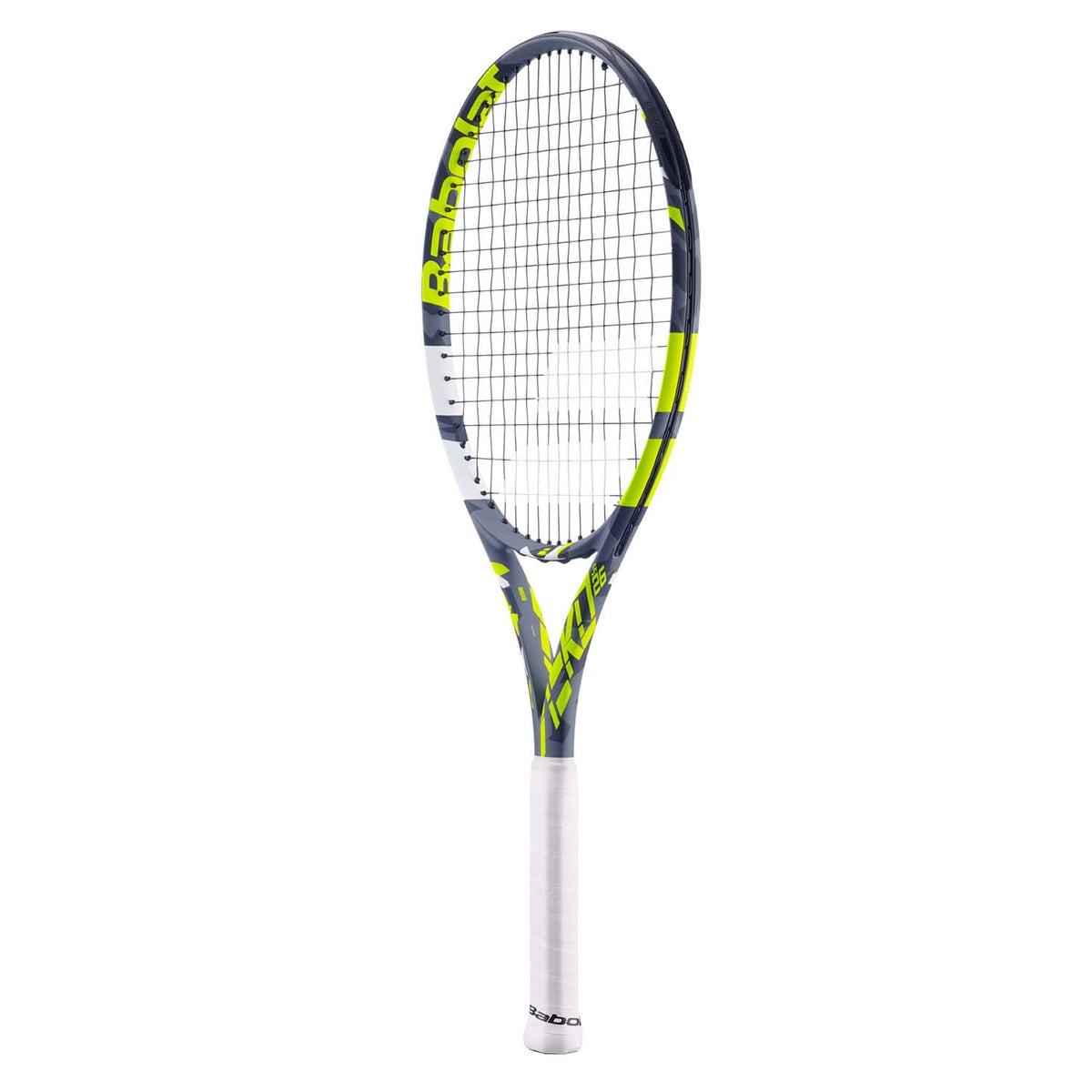 Babolat Aero Junior 25" (Grey/Yellow/White) Tennis Racket 240g - Strung