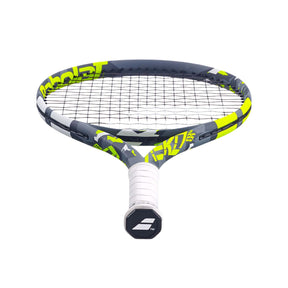 Babolat Aero Junior 25" (Grey/Yellow/White) Tennis Racket 240g - Strung