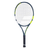 Babolat Aero Junior 25 2026 Tennis Racket Strung - Grey/Yellow Grey Yellow 25" Tennis Rackets Babolat