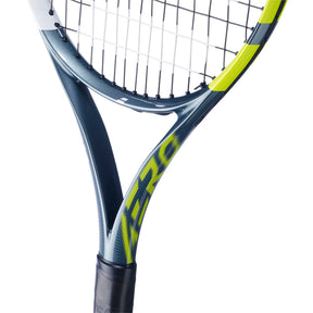 Babolat Aero Junior 25 2026 Tennis Racket Strung - Grey/Yellow Tennis Rackets Babolat