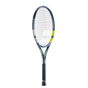 Babolat Aero Junior 26 2026 Tennis Racket Strung - Grey/Yellow Tennis Rackets Babolat