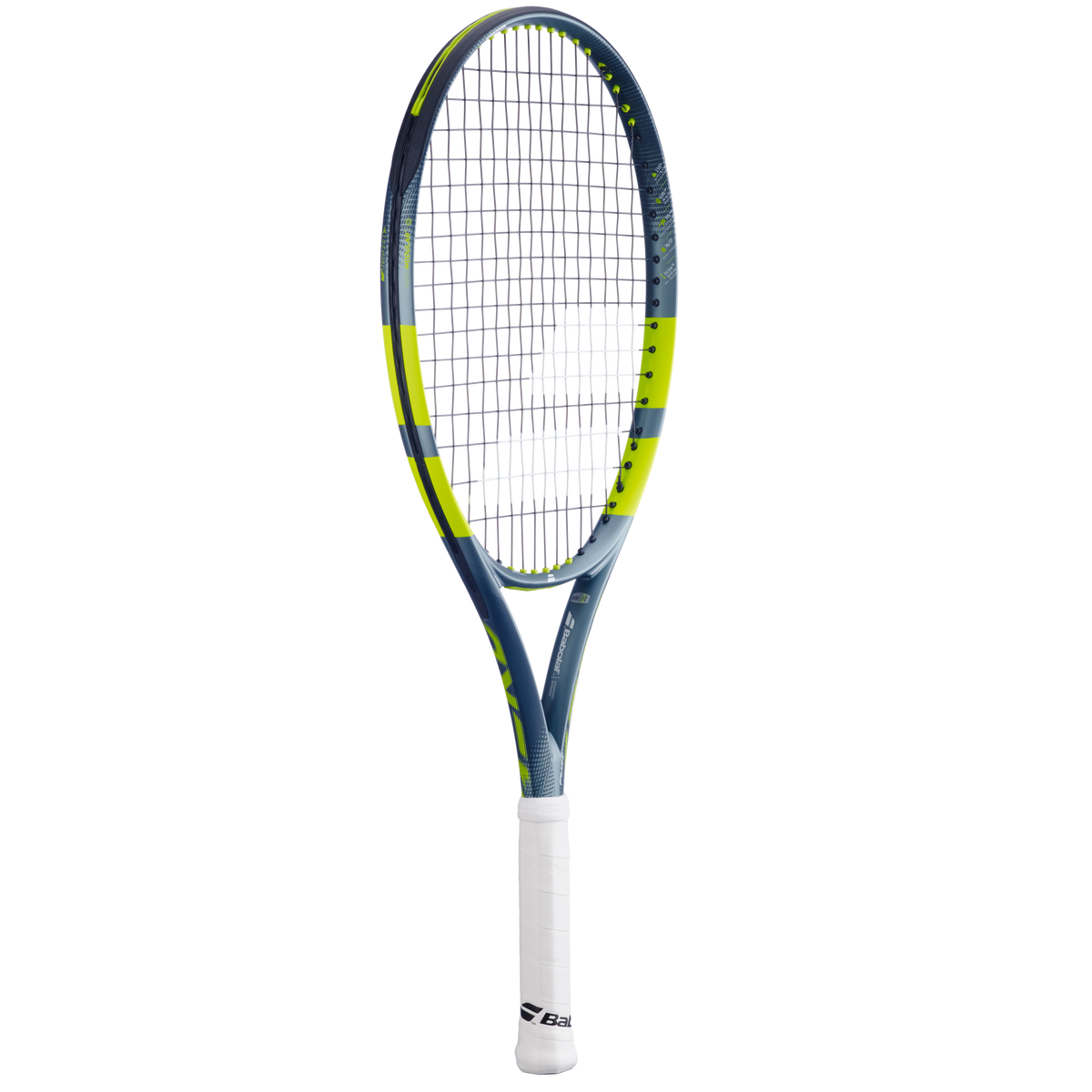 Babolat Pure Aero Junior 25 2026 Tennis Racket - Grey/Yellow Tennis Rackets Babolat
