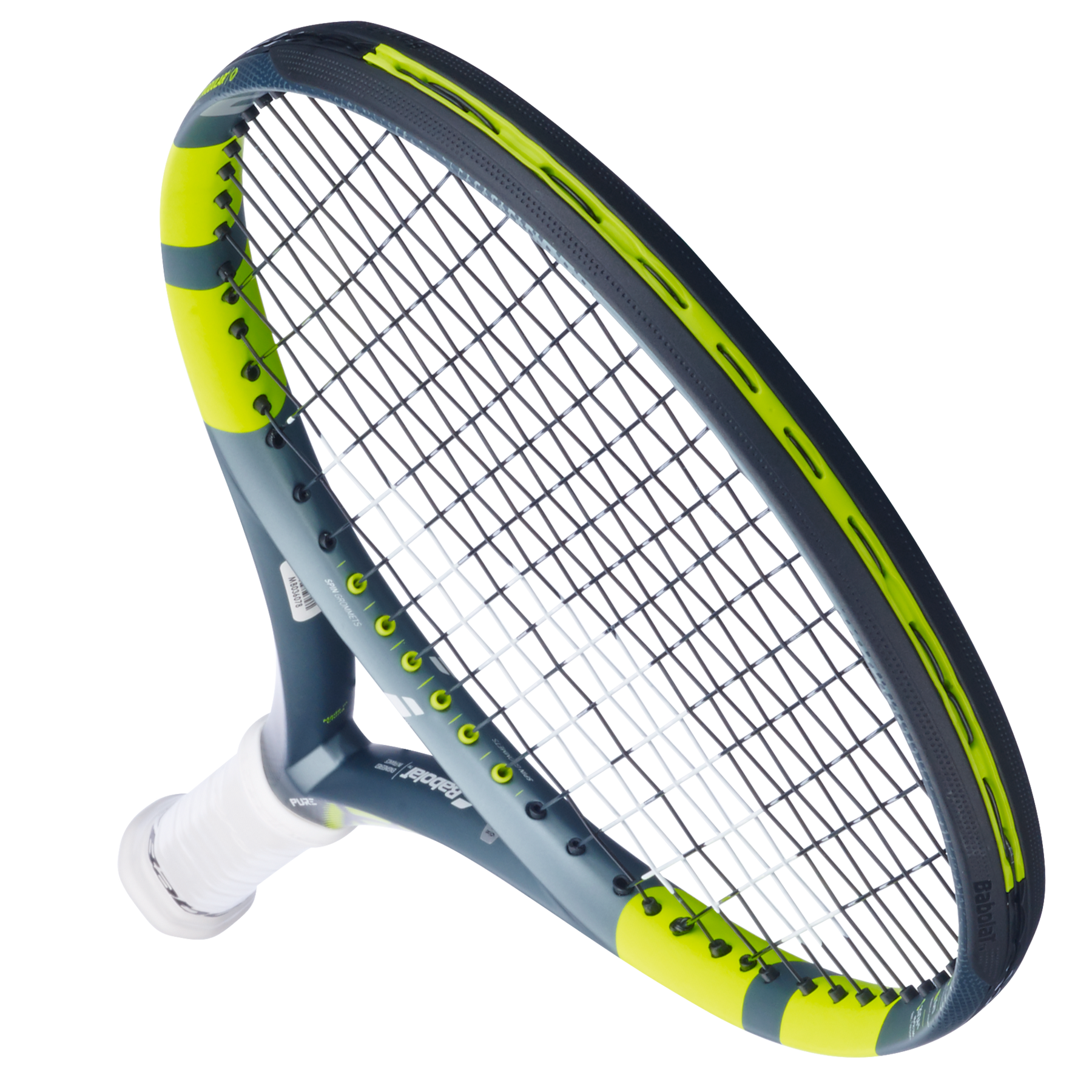 Babolat Pure Aero Junior 25 2026 Tennis Racket - Grey/Yellow Tennis Rackets Babolat