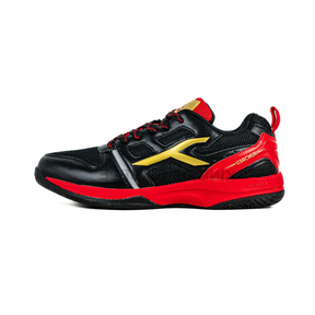Hundred Blast Badminton Shoes - Black/Red/Gold