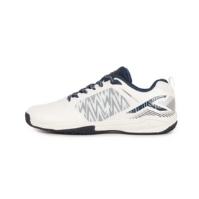 Hundred Beast Armor Badminton Shoes - White/Navy