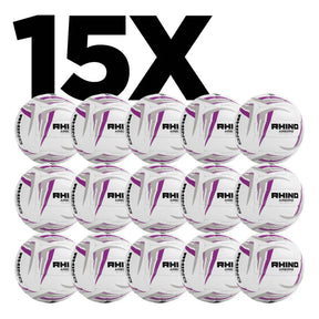 Rhino Airbourne Netball Box of 15 Netball Ball Rhino