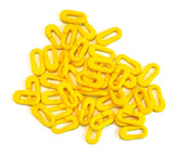 Precision Easyclips Goal Net Clips Pack of 80 - Yellow (FB418) Goal Net Clips Precision