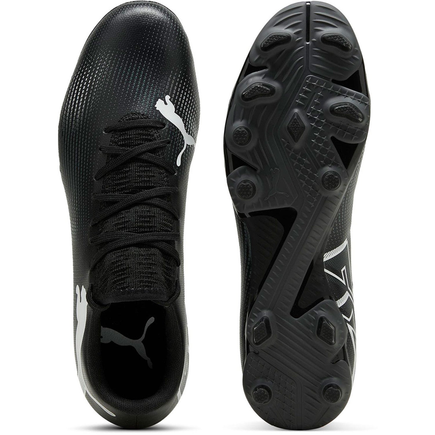 Puma Future 7 Play FG/AG Football Boots Unisex - Puma Black/White