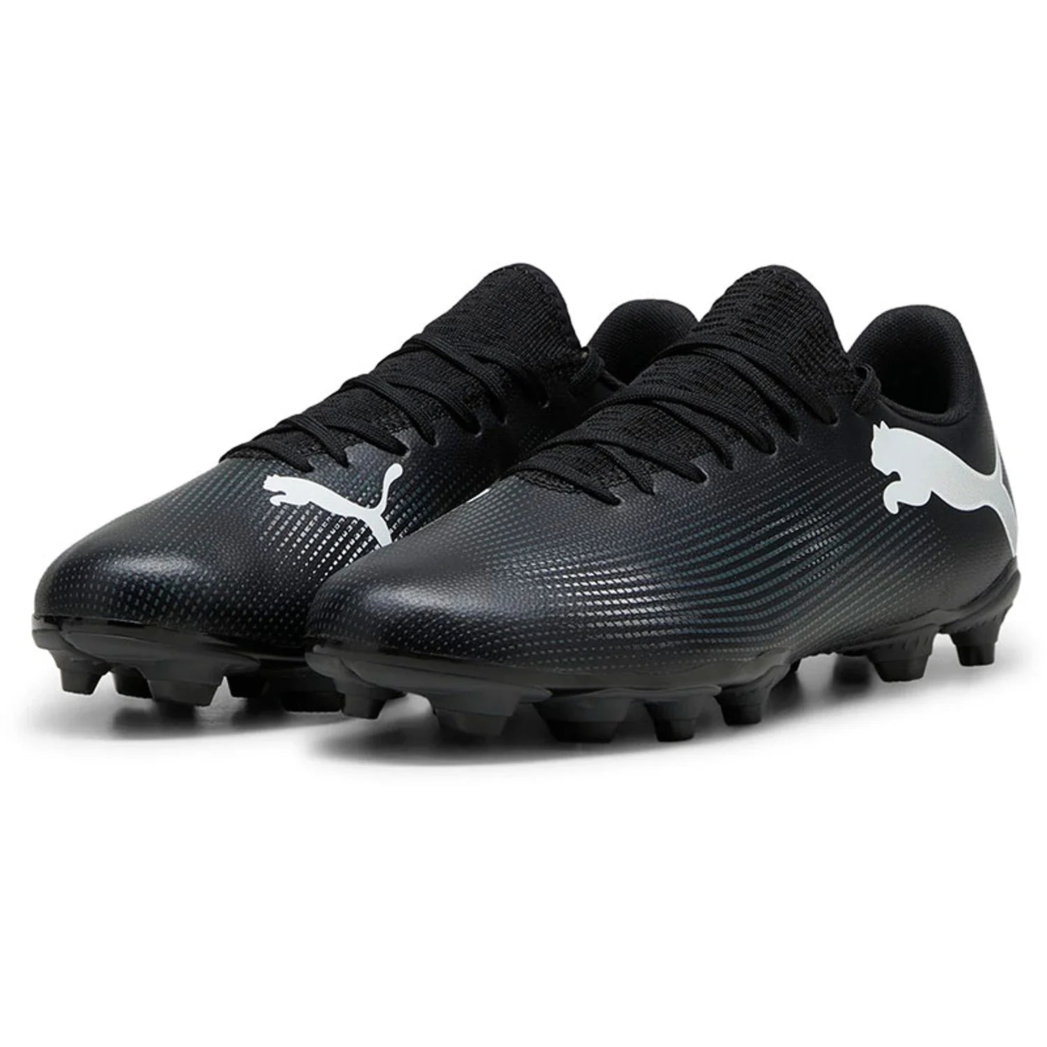 Puma Future 7 Play FG/AG Football Boots Unisex - Puma Black/White