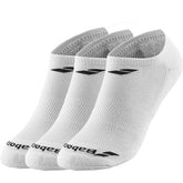Babolat Invisible Socks 3 Pack Unisex - White