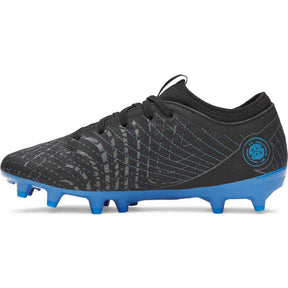 Under Armour Magnetico Select 5 FG Football Shoe Junior - Black/Blue shoes Under Armour