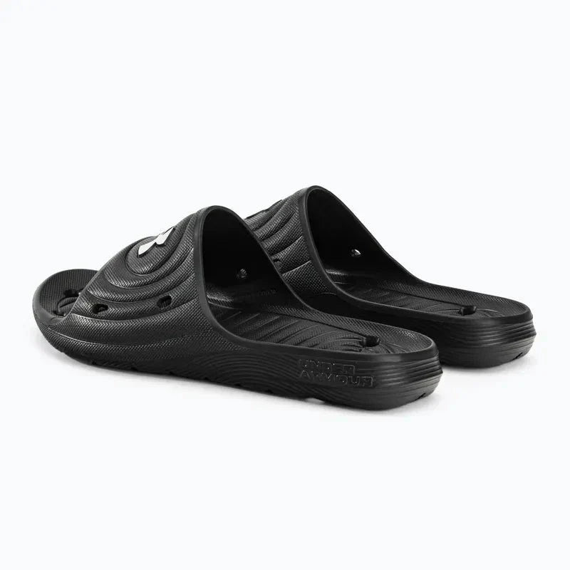 UA Locker IV Slides 3023758 Men (Black) UK8 shoes Under Armour