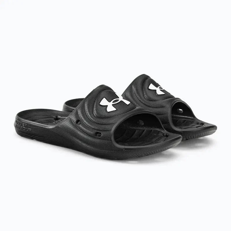 UA Locker IV Slides 3023758 Men (Black) UK8 shoes Under Armour
