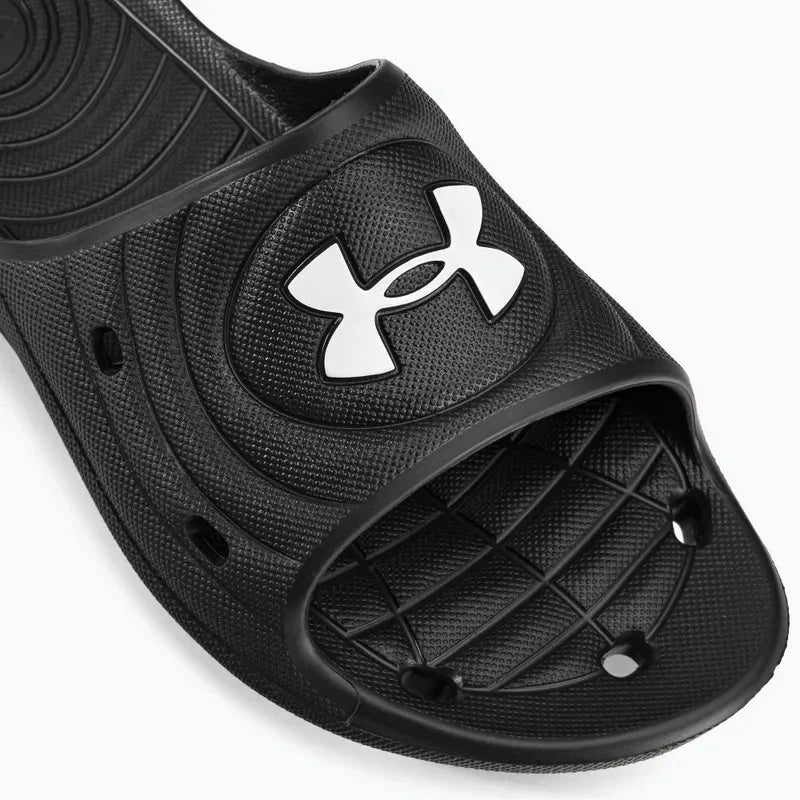 UA Locker IV Slides 3023758 Men (Black) UK8 shoes Under Armour