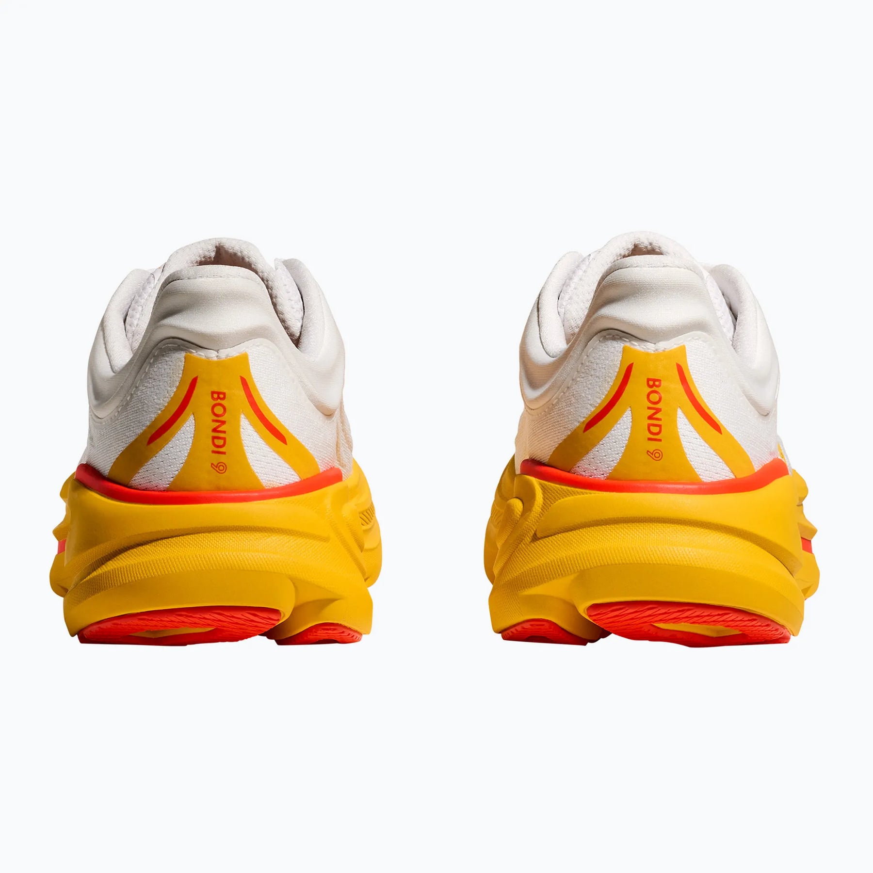 Hoka Bondi 9 Running Shoes Men - Frost/Sunflower