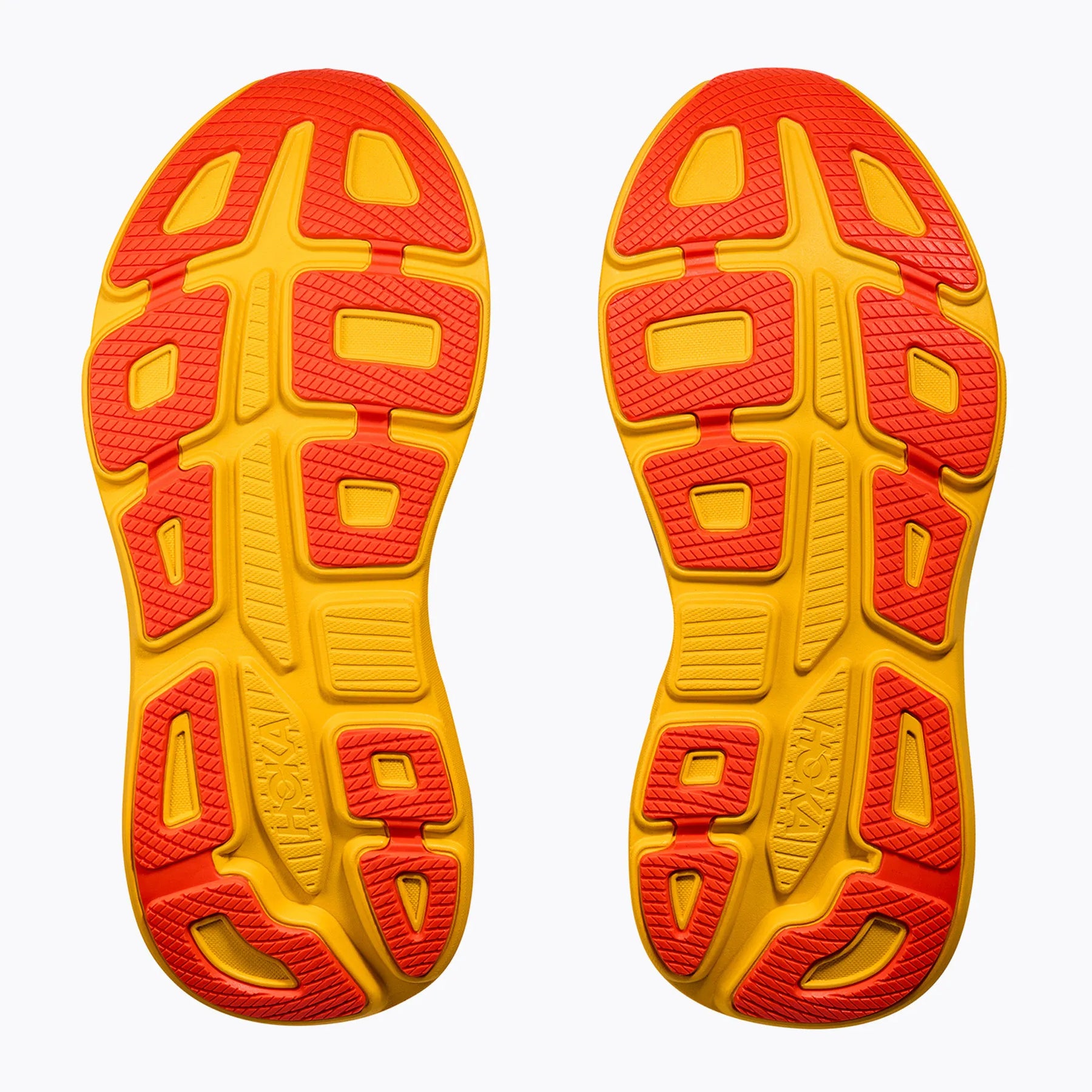 Hoka Bondi 9 Running Shoes Men - Frost/Sunflower