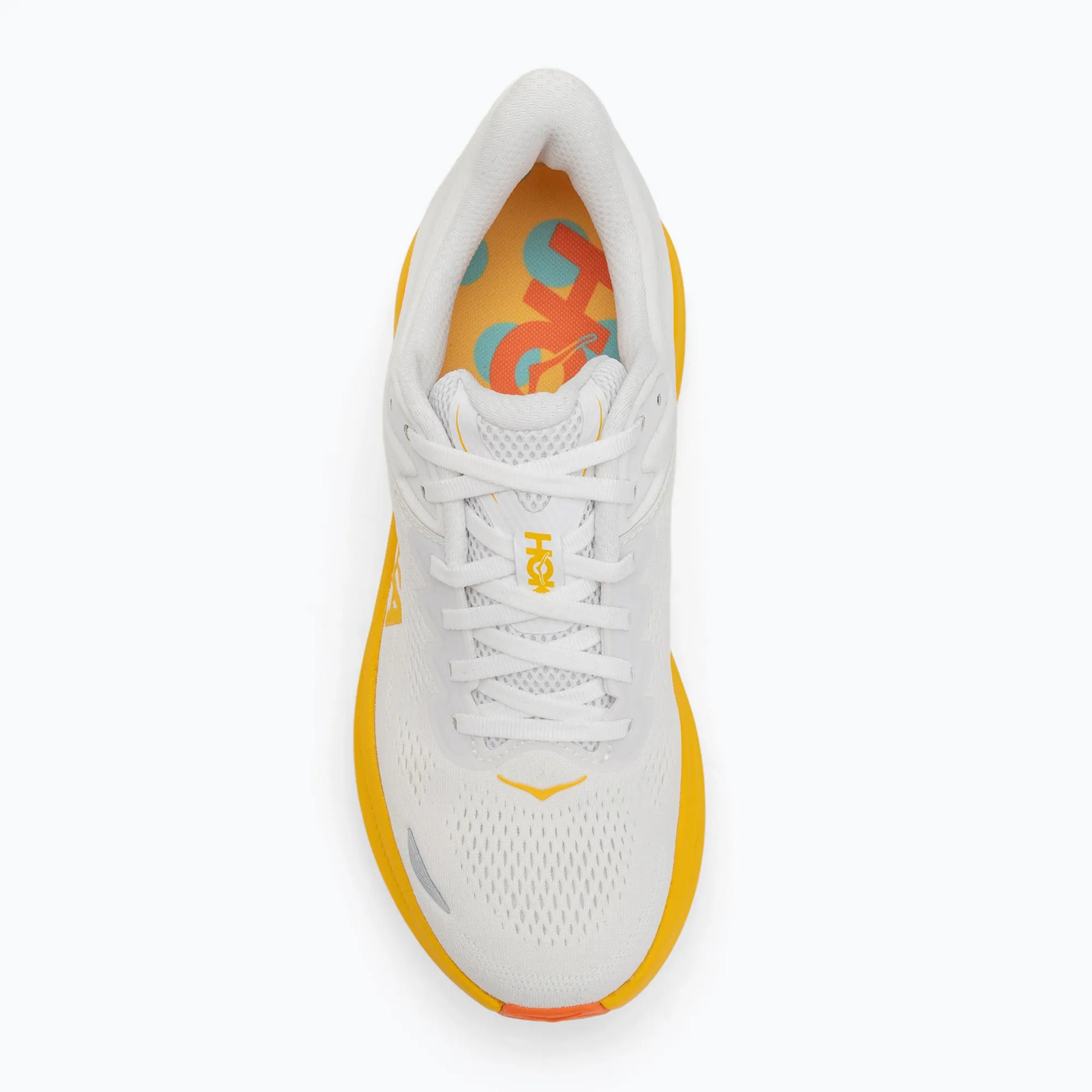 Hoka Bondi 9 Running Shoes Men - Frost/Sunflower