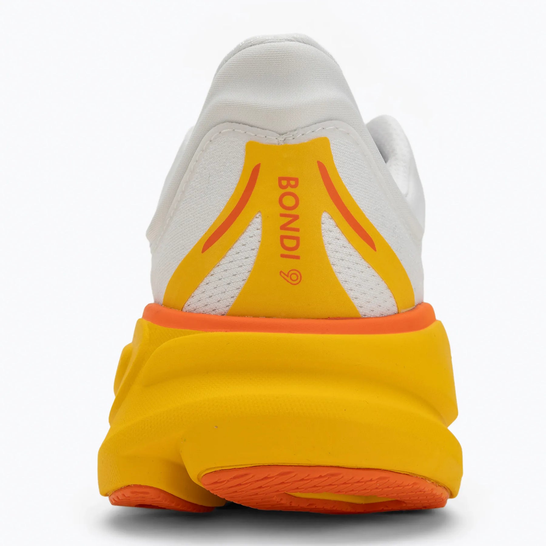 Hoka Bondi 9 Running Shoes Men - Frost/Sunflower