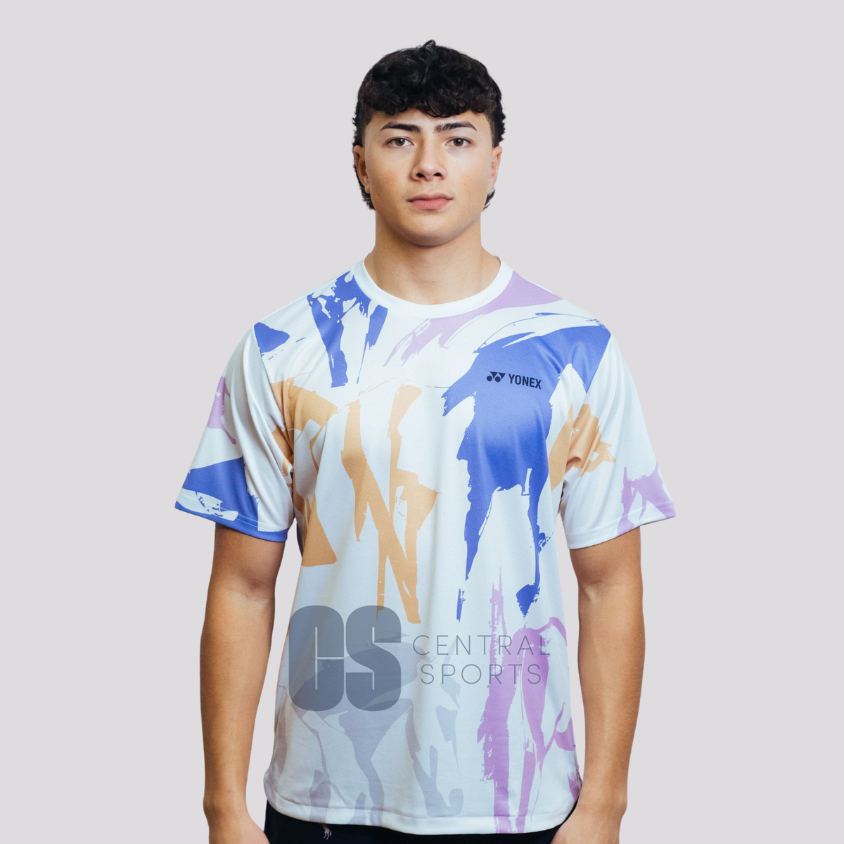 Yonex Shadow Charge Celestial Momentum – Men’s Performance Shirt (White) Yonex CNY2026 TT D Men White Clothing Yonex