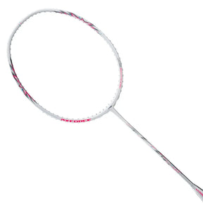 Li-Ning Axforce Bigbang Badminton Racket - Pearl White/Neon Iridescent Pink Pearl White Neon Iridescent Pink Badminton Rackets Li-Ning