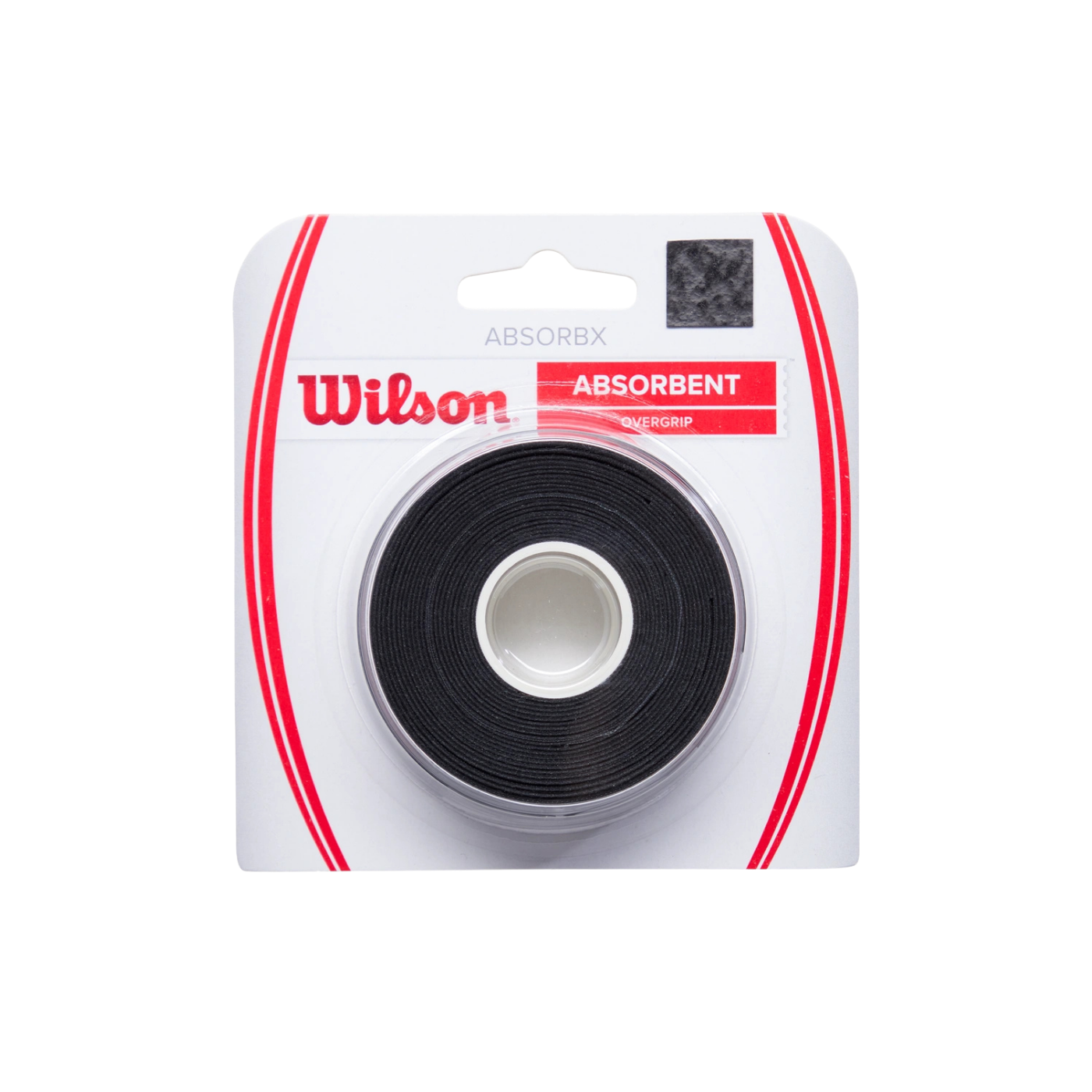 Wilson AbsorbX Overgrips (3 Pack) - Red