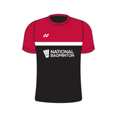 National Badminton Yonex T006 Power Crew Neck T-Shirt Men - Red