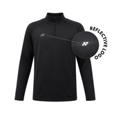 Yonex Blackout YMDL2024 Mid Layer Unisex BLACK Clothing Yonex