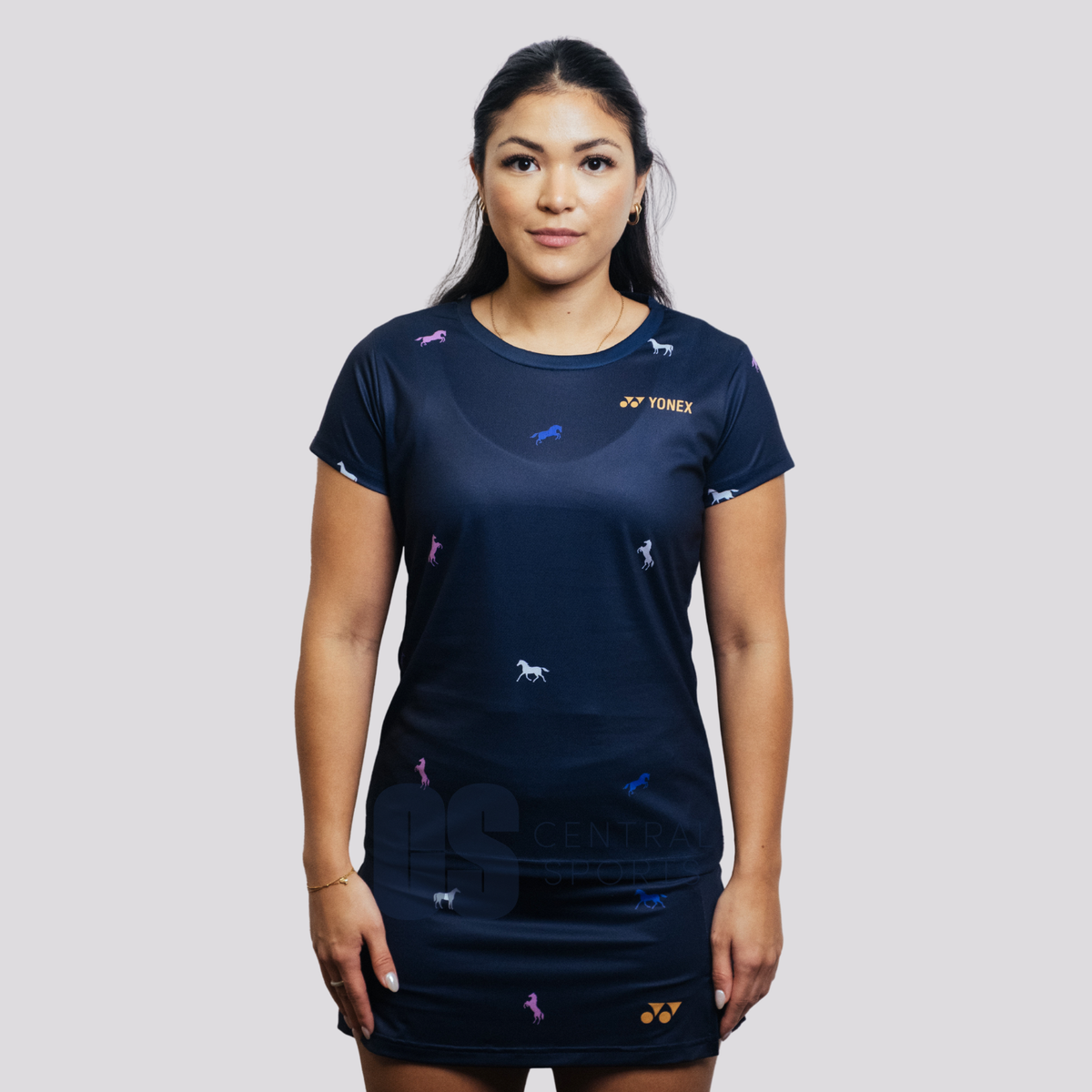 Pre-Order Yonex Midnight Grace – Women’s Performance Shirt (Ink Blue) Yonex CNY2026 TT C Women Ink Blue Clothing Yonex