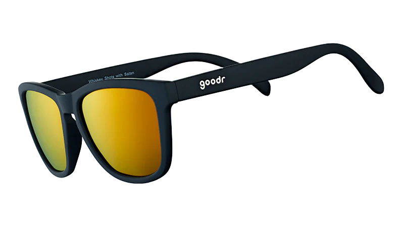 OG Sunglasses Whiskey Shots With Satan - Black