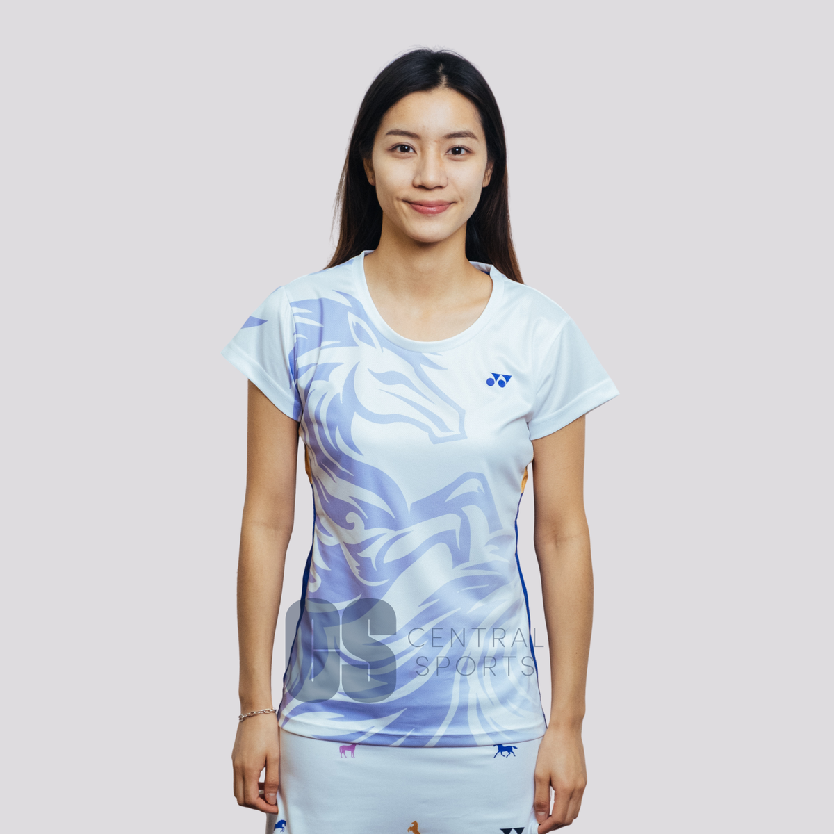 Yonex Graceful Gallop – Women’s Performance Shirt (White) Yonex CNY2026 Game Top A Women Clothing Yonex