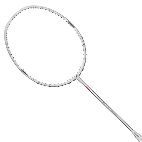 Hundred Ioniq 100 4U Badminton Racket - White/Gold Badminton Rackets Hundred