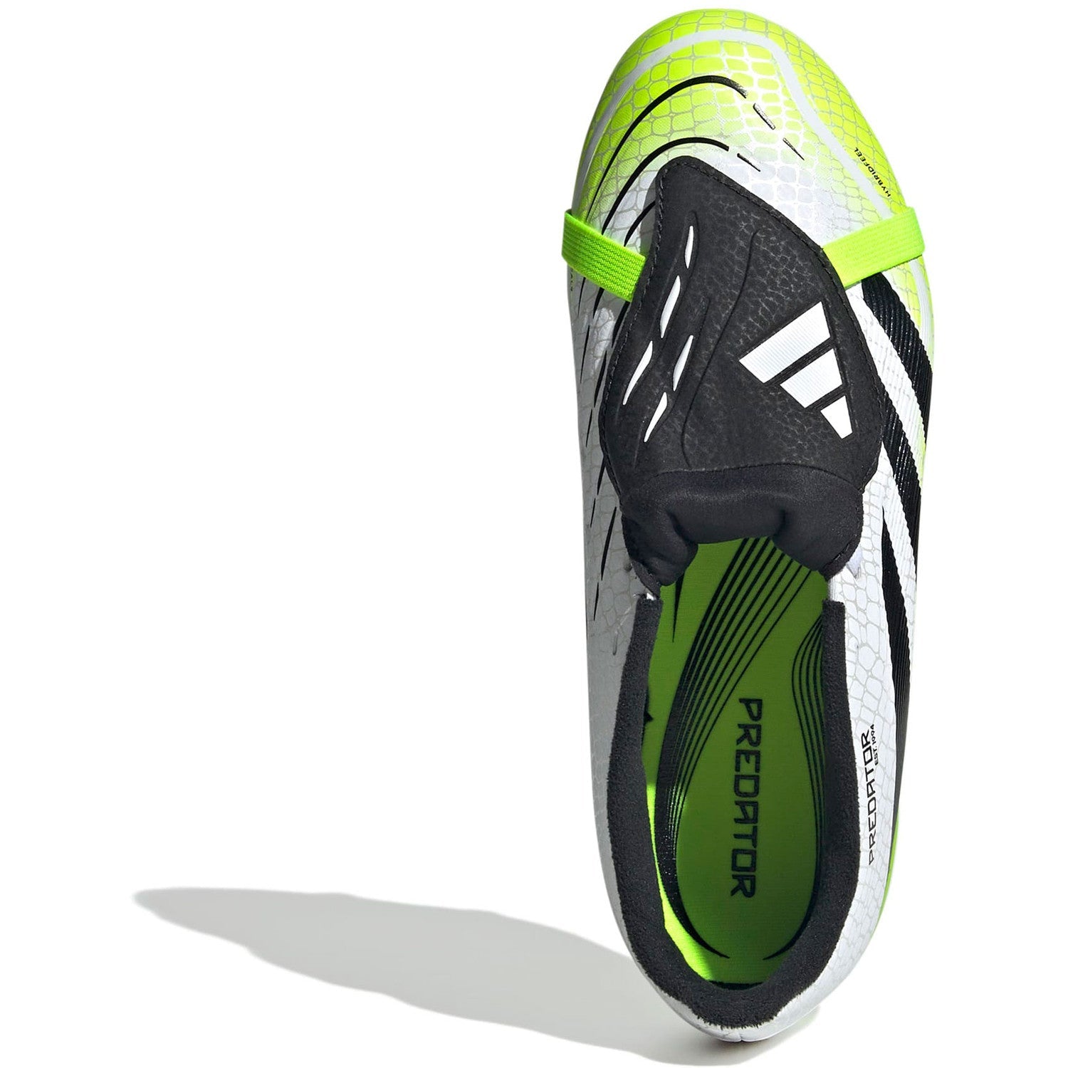 Adidas Predator League FT FG/MG Football Boots Junior - White/Core Black/Lemon JP9916 by Adidas