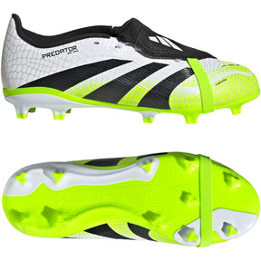 Adidas Predator League FT FG/MG Football Boots Junior - White/Core Black/Lemon JP9916 by Adidas