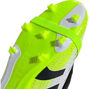 Adidas Predator League FT FG/MG Football Boots Junior - White/Core Black/Lemon JP9916 by Adidas