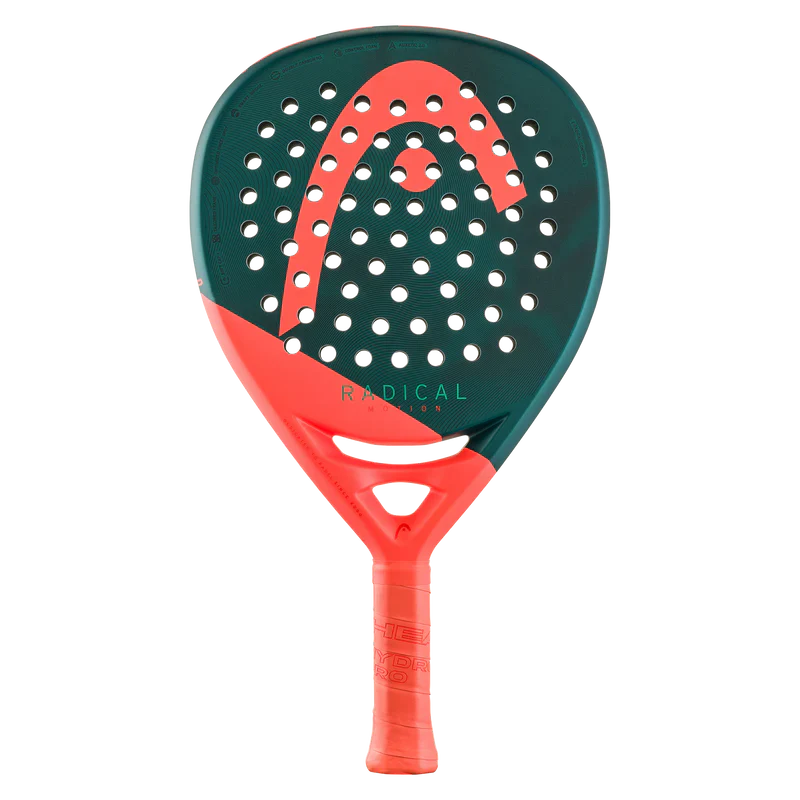 Head Radical Motion 2026 Padel Racquet - Black/Fluo Orange Padel Head