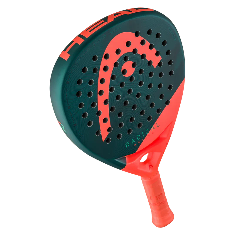 Head Radical Motion 2026 Padel Racquet - Black/Fluo Orange Padel Head