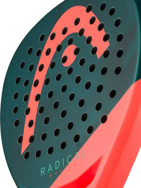Head Radical Motion 2026 Padel Racket - Black/Fluo Orange Padel Head