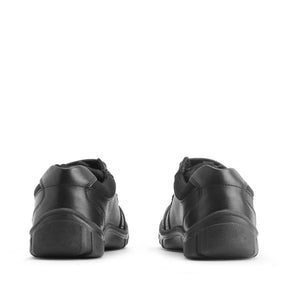 Start-Rite Luke 2273 boys' leather school shoes, black, alternative view
