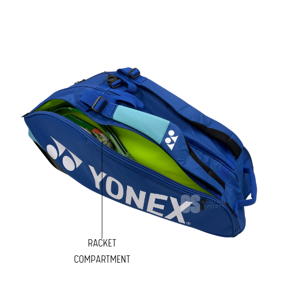 Yonex BA92426EX Pro 6 Racket Bag (Cobalt Blue)