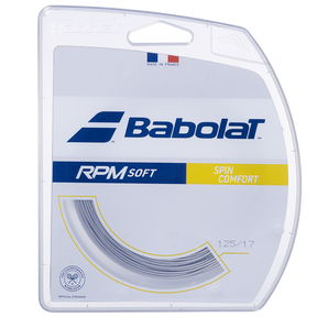 Babolat RPM Soft 1.30mm/12M Tennis String - Grey