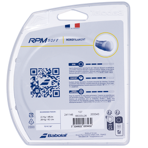 Babolat RPM Soft 1.30mm/12M Tennis String - Grey