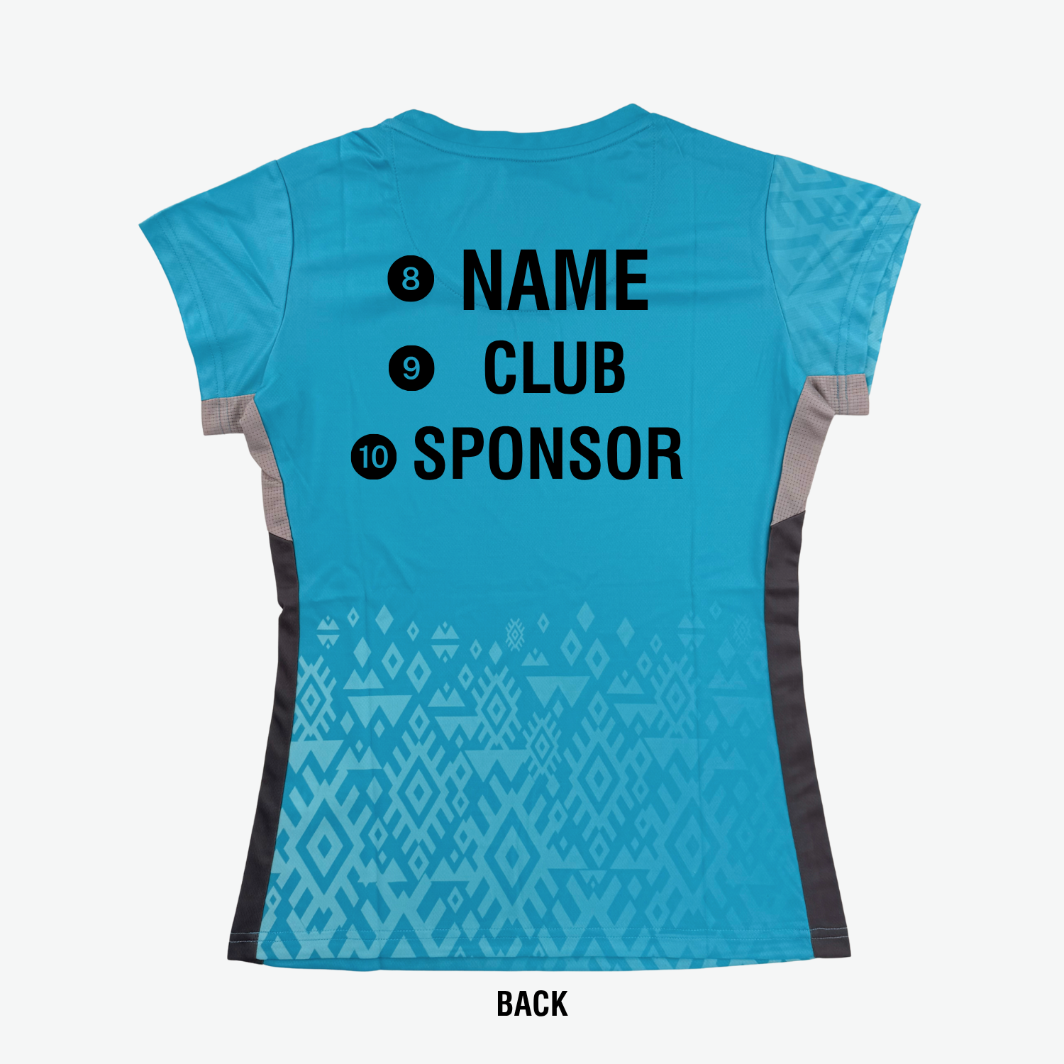 Yonex YTL 11 Batik Fade 2 Womens T-Shirt Blue Sea