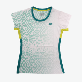 Yonex YTL 11 Batik Fade 2 Womens T-Shirt White Green