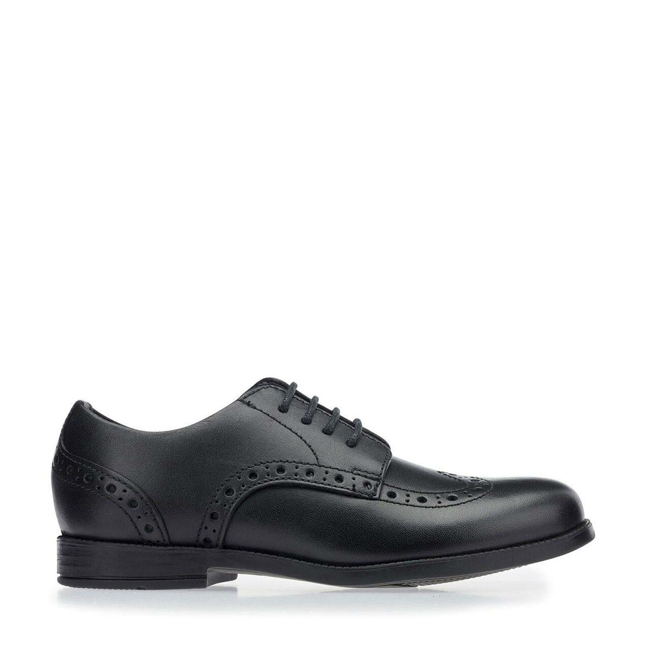 Start-Rite Brogue Pri lace-up school shoes, front view