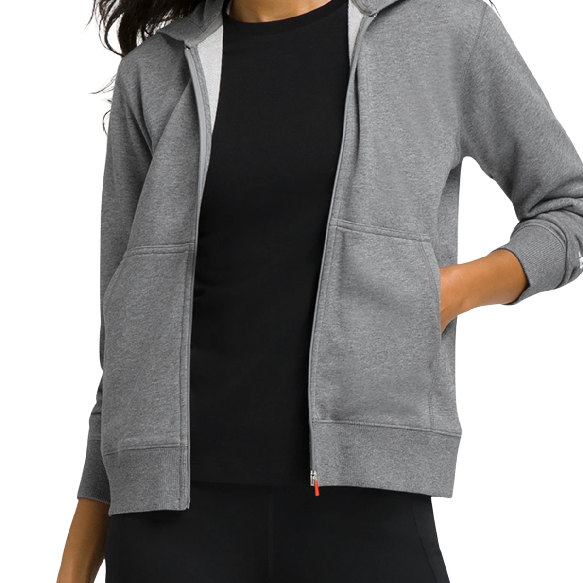 Wilson Team Zip Hoodie Women - Grey Medium Grey Heather Clothing Wilson