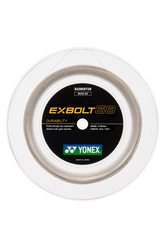 Yonex Exbolt 68 Badminton String (200m Reel) White