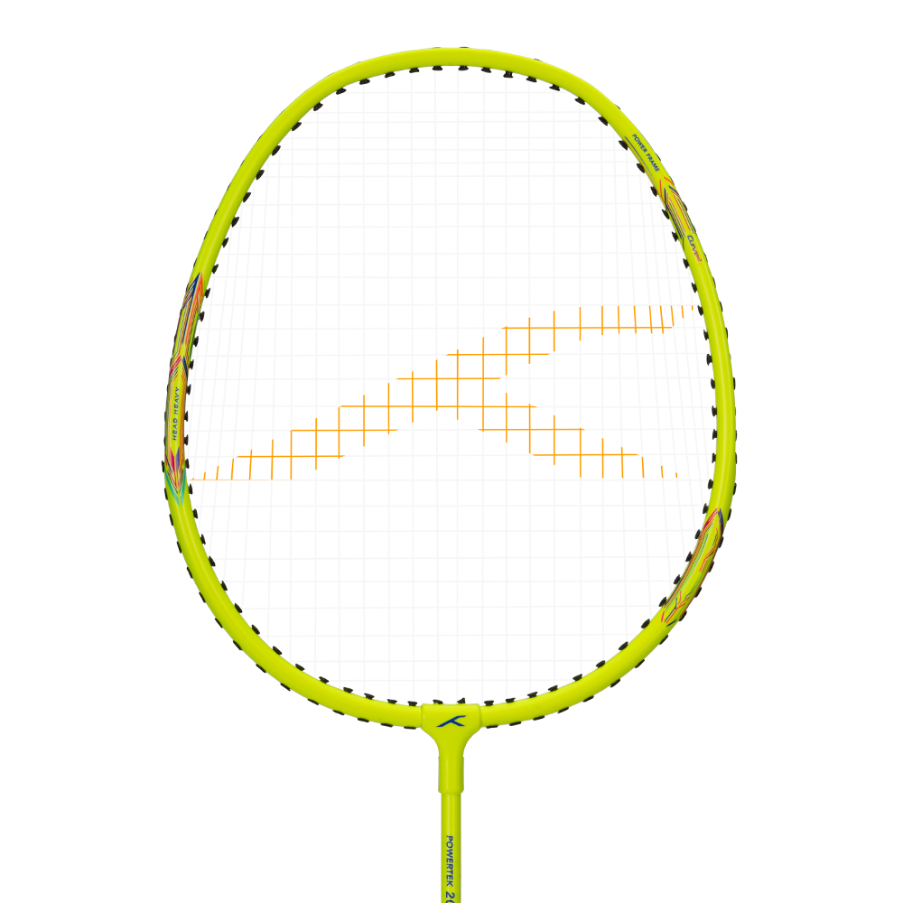 Hundred Powertek 200 2U Junior Badminton Racket - Yellow