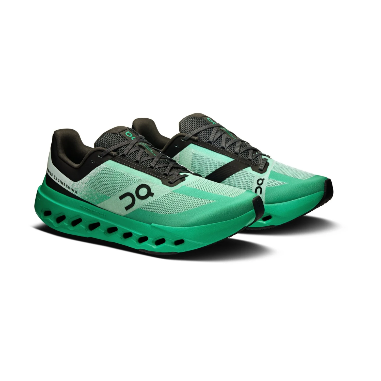 On Cloudsurfer Next Running Shoes Men - Mint/Black Mint Black Running Shoes On Running